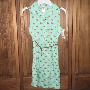 NWT Carter’s Horse Dress Size 6x